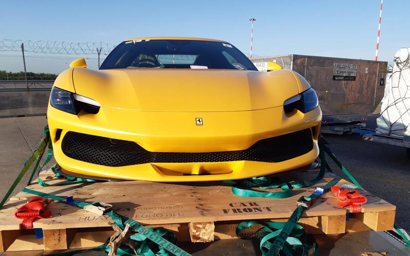 Ferrari car shipment