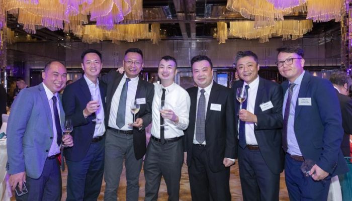 (l-r) Cathay Pacific Cargo’s Assistant Manager Cargo Sales Hong Kong Kenny Wong, Nippon Express’ Henry Ho, Fairate Express’ Eddie Chiu, Vinflair Logistics’s Ryan Leung, Jet-Speed Air Cargo Forwarders’ Gary Lau, CTI Logistics’ Kirk Hsu and Cathay Pacific Cargo’s Frank Yau