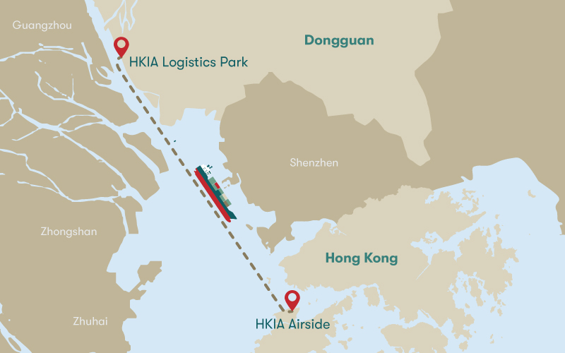 Hong Kong International Airport’s Logistics Park in Dongguan will bring multi-modal access to the Greater Bay Area