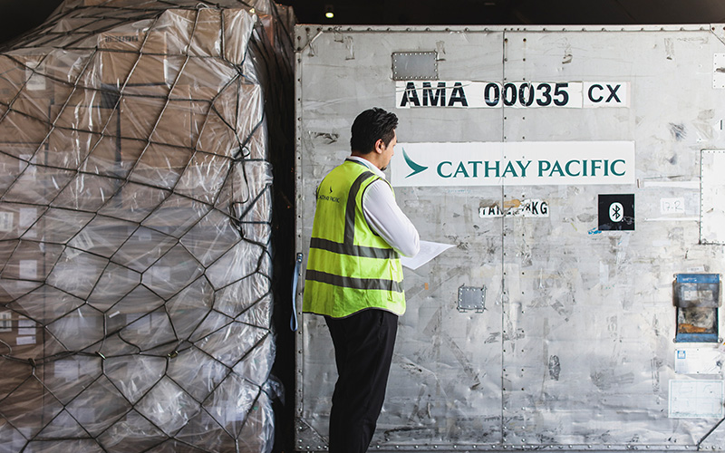 Cathay Cargo is the biggest contributor to Hong Kong International Airport’s ranking as top air cargo airport