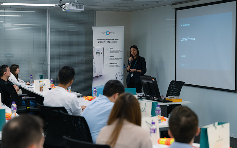 Janice Kwan, Cathay’s Cargo Customer Solutions Manager, outlines the benefits of Cathay Cargo and new container partner SkyCell