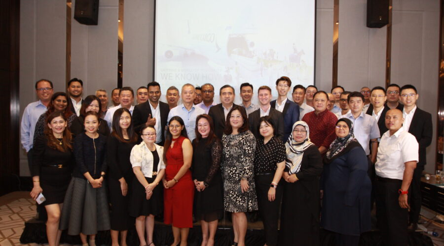 A group shot of the guests at the event in Kuala Lumpur