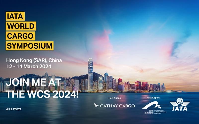 Cathay Cargo will be the host carrier for IATA’s World Cargo Symposium, which will be held in Hong Kong in March